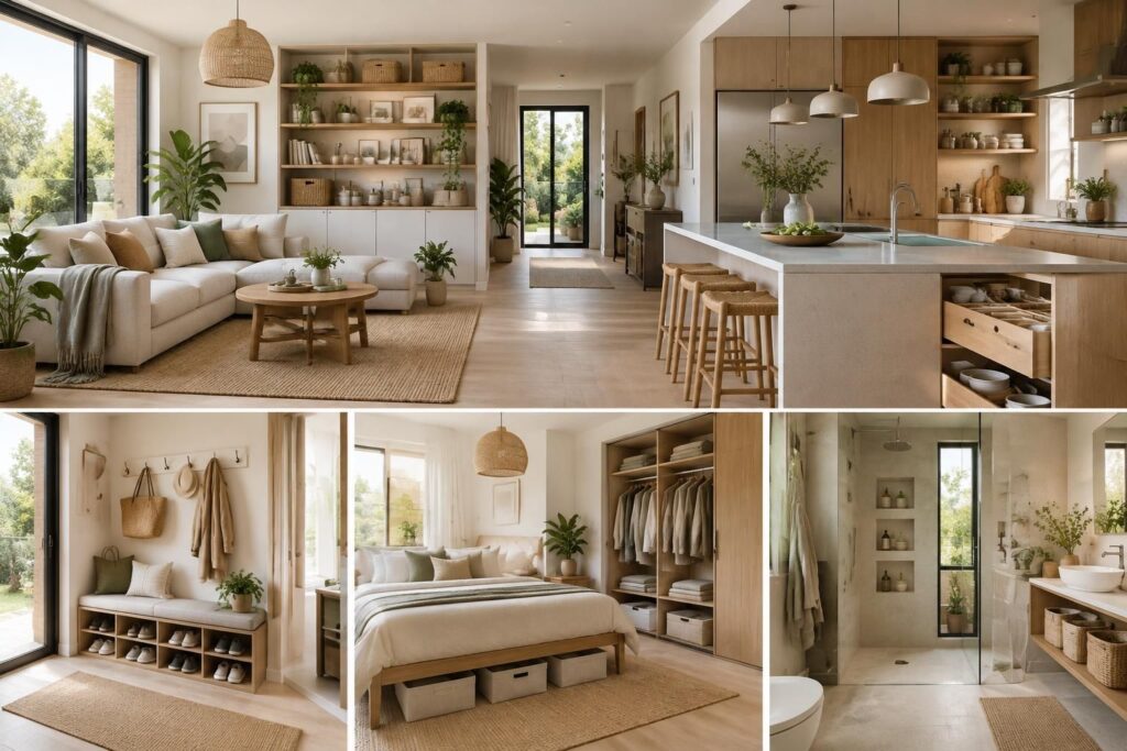 Optimiser le rangement à la maison : solutions pièce par pièce